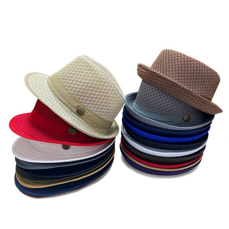 Outdoor Breathable Mesh Sun Hat For Men by GJG Denim
