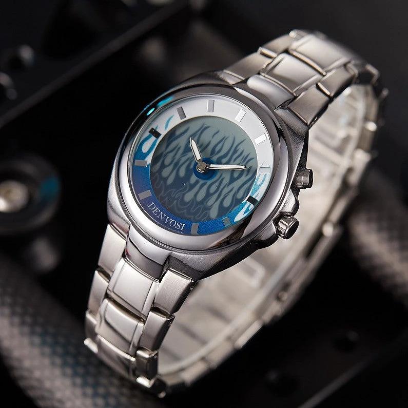 Millennium Vintage Non Mechanical Y2k Digital Dual Display Men's Watch by GJG Denim
