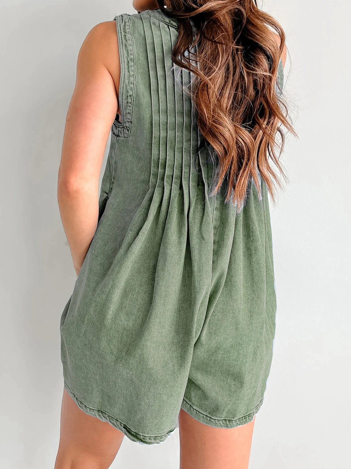 Tied Romper with Pockets by Lady Ros