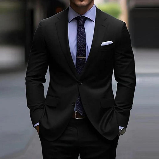Men's Two-piece Suit by GJG Denim