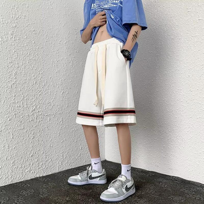 Breathable Thin Retro Casual Shorts For Men by GJG Denim