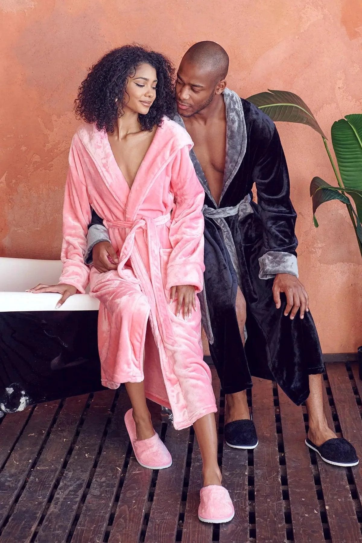 Women’s Plush Hooded Robe - Spa-Worthy Comfort at Home by Lotus Linen
