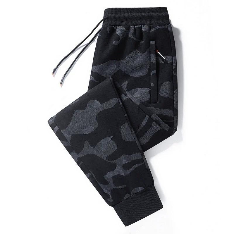Men's Cotton Casual Ankle Banded Sweatpants by GJG Denim
