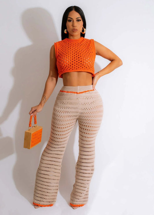 Crochet Casual set by GJG Denim