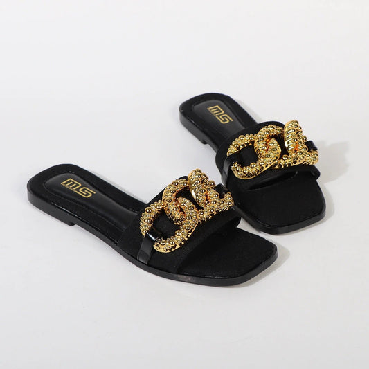 Spring And Summer New Fashion Casual Slippers by GJG Denim