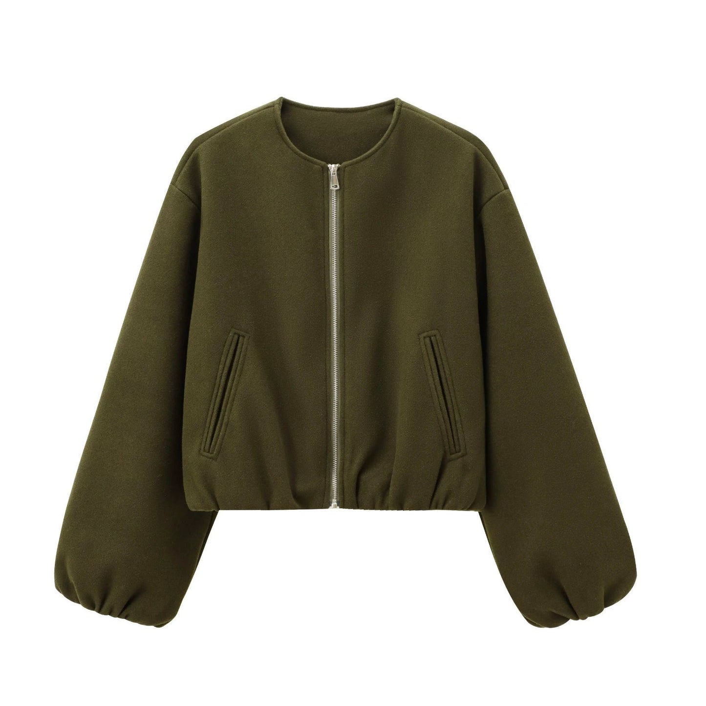 European And American Fashion Soft Bomber Jacket Coat by GJG Denim