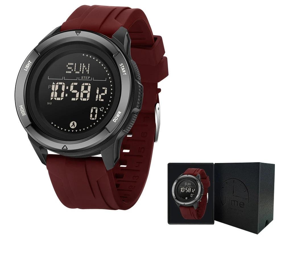Men's Waterproof Multifunctional Outdoor Sports Electronic Watch by GJG Denim