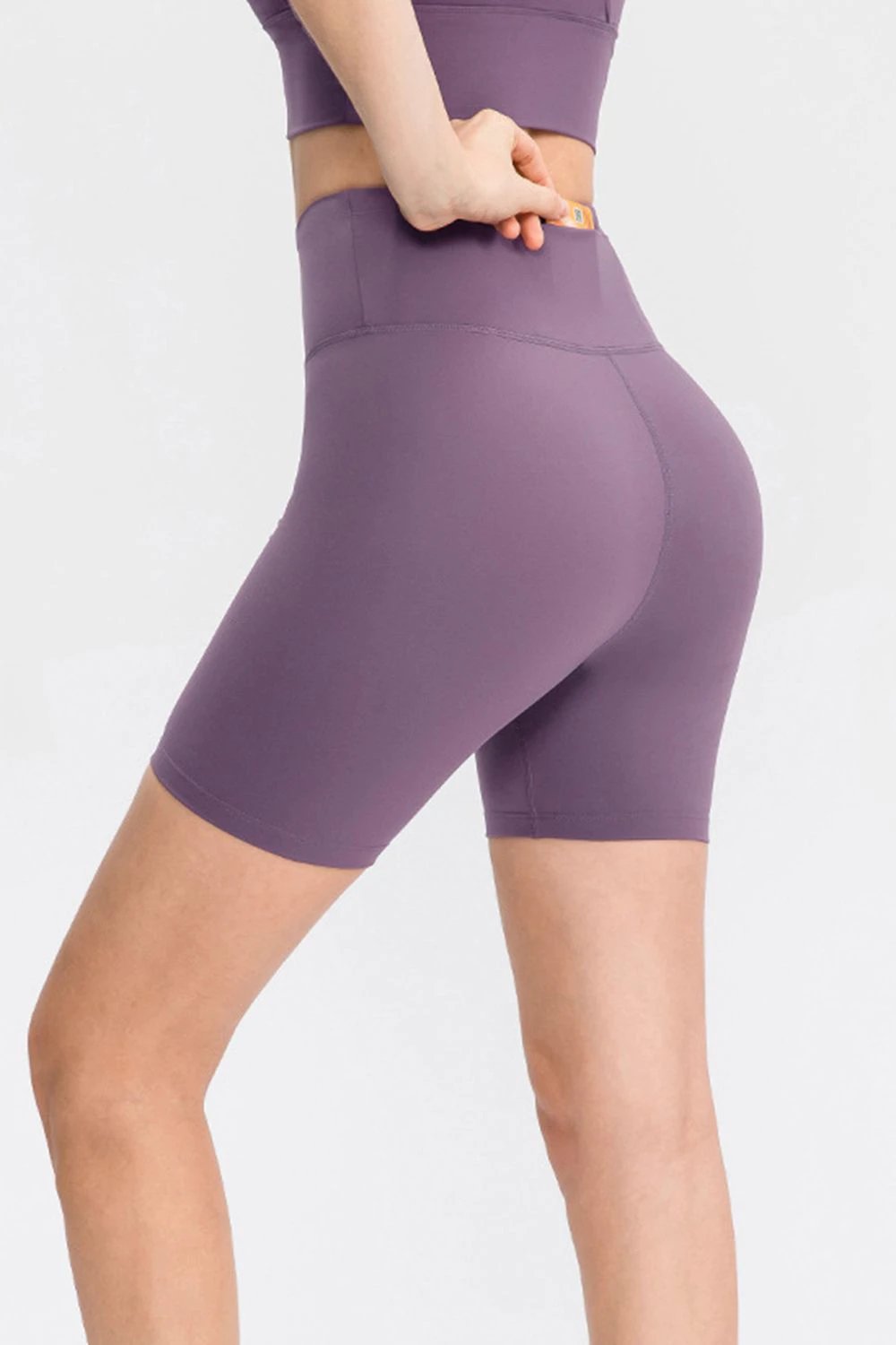 Wide Waistband Sports Shorts by Lady Ros