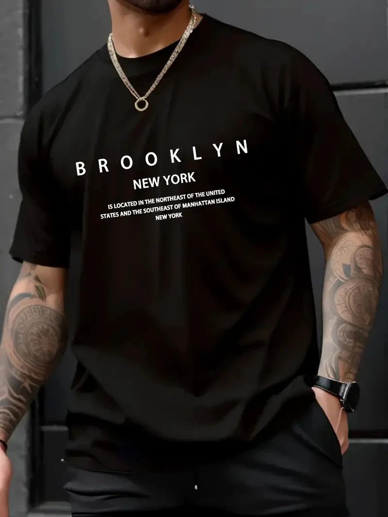Men's Printed T-shirt by GJG Denim