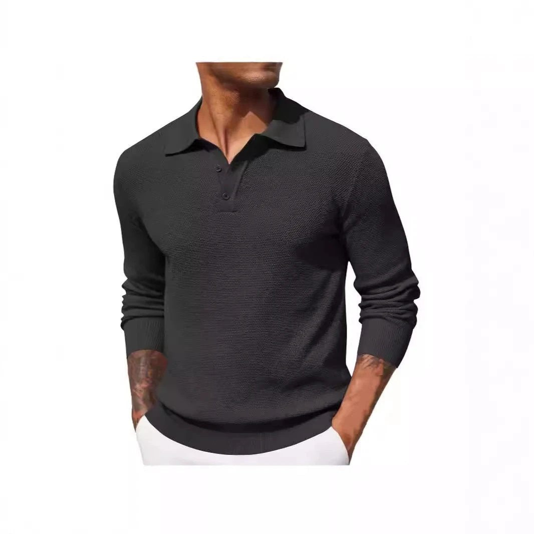 Men's Casual Long Sleeve Shirt by GJG Denim