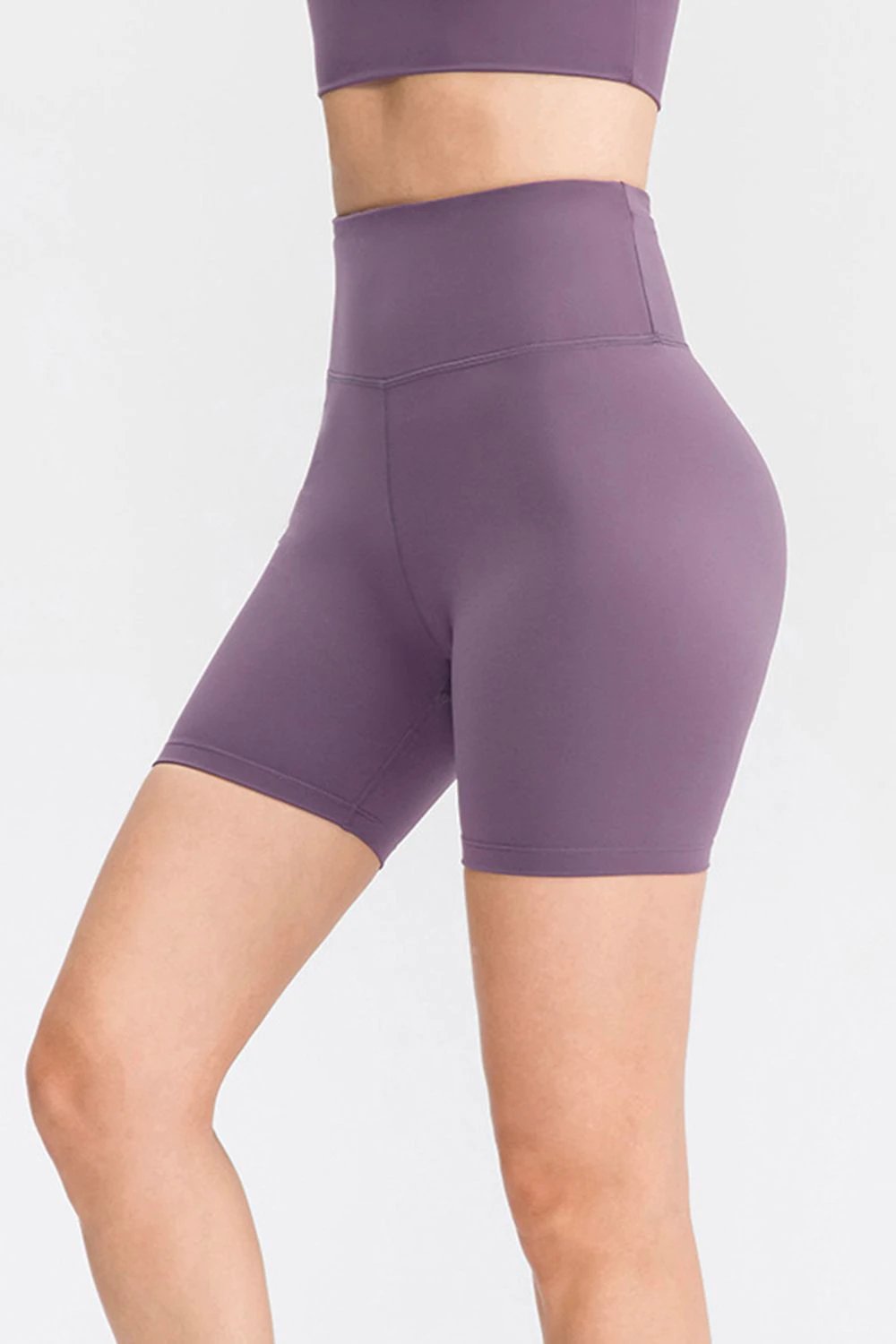 Wide Waistband Sports Shorts by Lady Ros