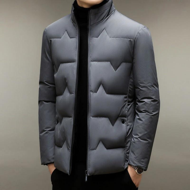 Men's Thickened Cotton-padded Coat by GJG Denim