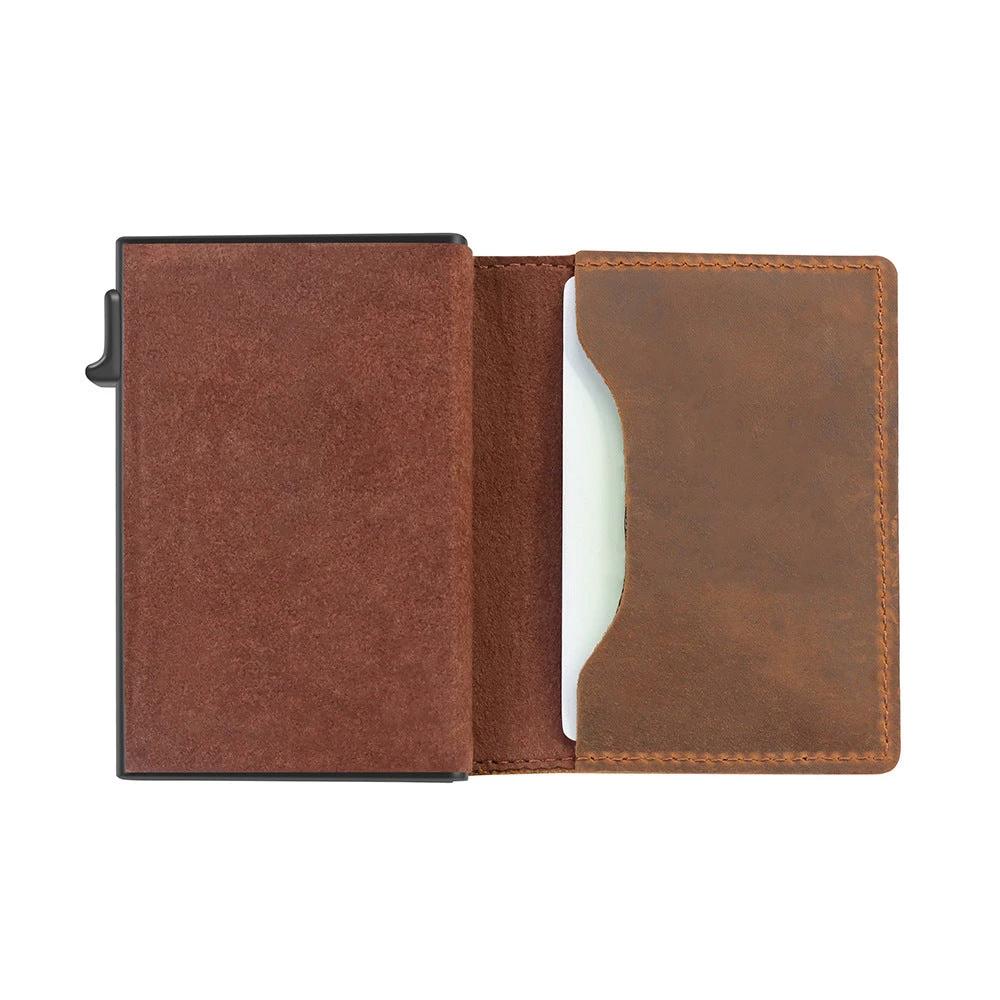 RFID Card Holder Men's Wallet For Air Tag by GJG Denim