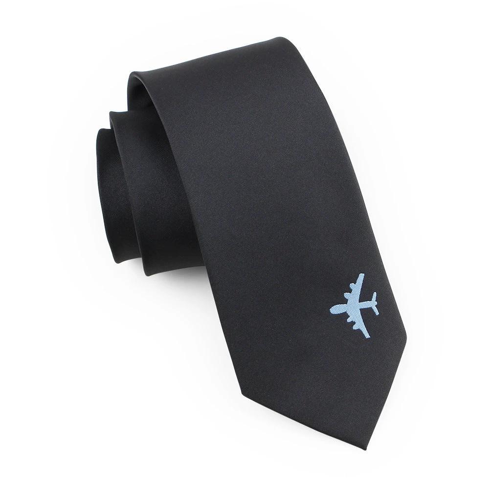 Yarn-dyed Jacquard Polyester Men's Tie by GJG Denim