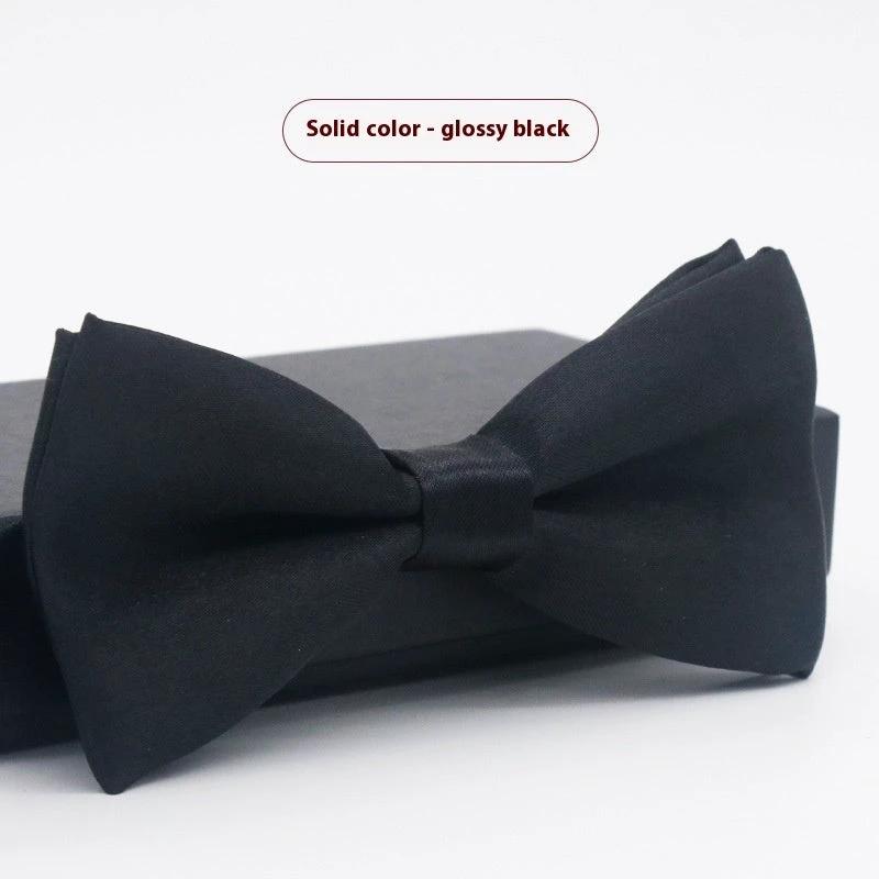 Men's Solid Color Bow Tie by GJG Denim