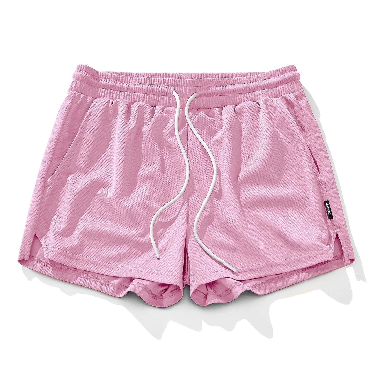 Men's Mesh Running Quick-drying Workout Shorts by GJG Denim