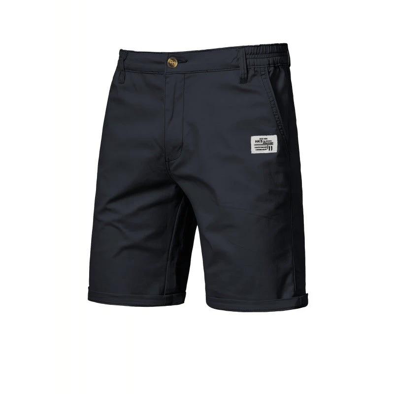 Solid Color Cargo Shorts by GJG Denim