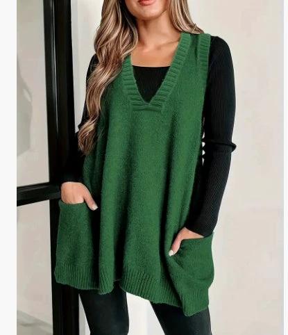 Loose Plus Size Sleeveless Pullover Casual Fashion by GJG Denim