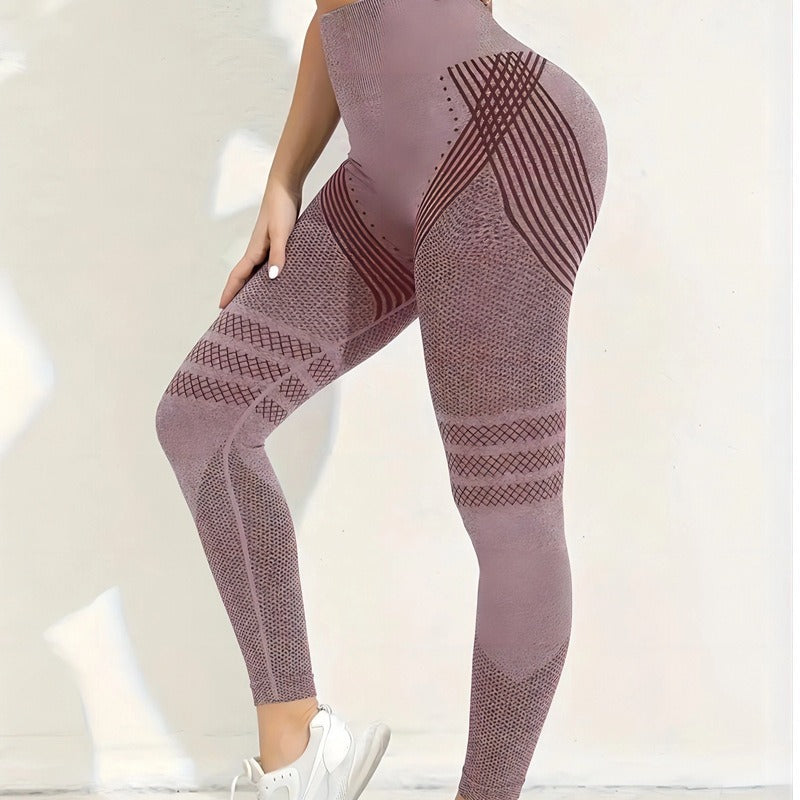 High-waisted Yoga Pants Fitness Leggings by GJG Denim