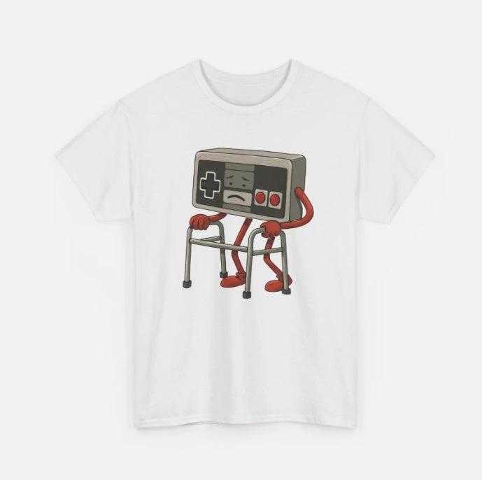 Men's Round Neck Loose Short Sleeves T-shirt by GJG Denim