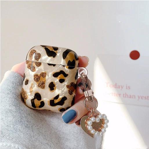 Leopard Print Bluetooth Headset Protective Cover by GJG Denim