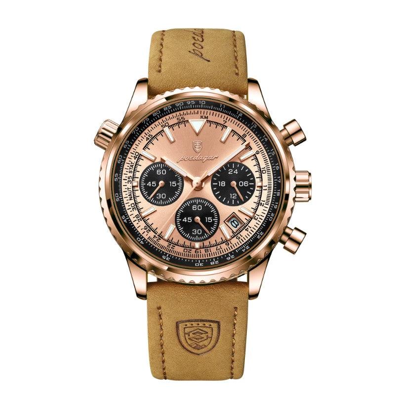 Automatic Mechanical Multi-function High-end Trendy Waterproof Watch For Men by GJG Denim