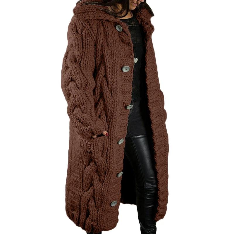 Women's Cardigan Plus Size Sweater Coat by GJG Denim