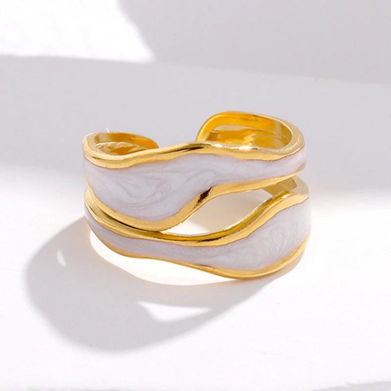 Simple Titanium Steel Ring by GJG Denim