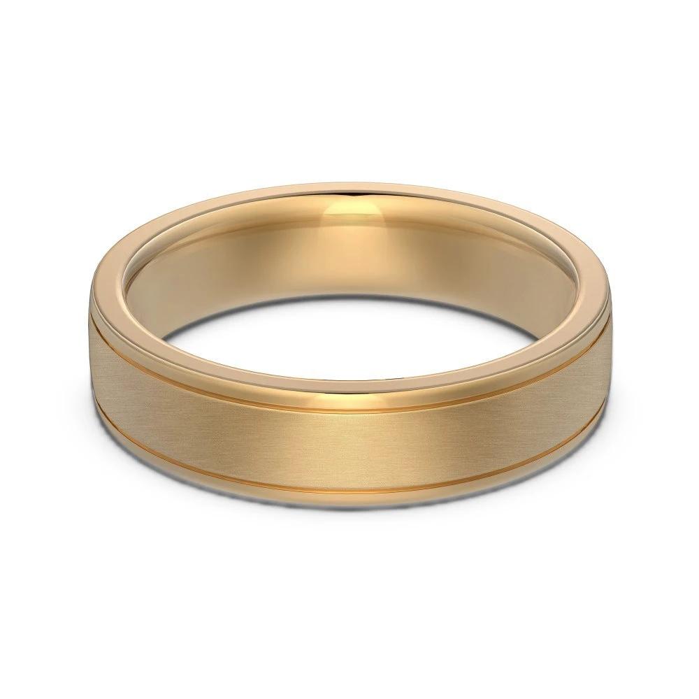 Sterling Silver Round Simple Plain Ring by GJG Denim