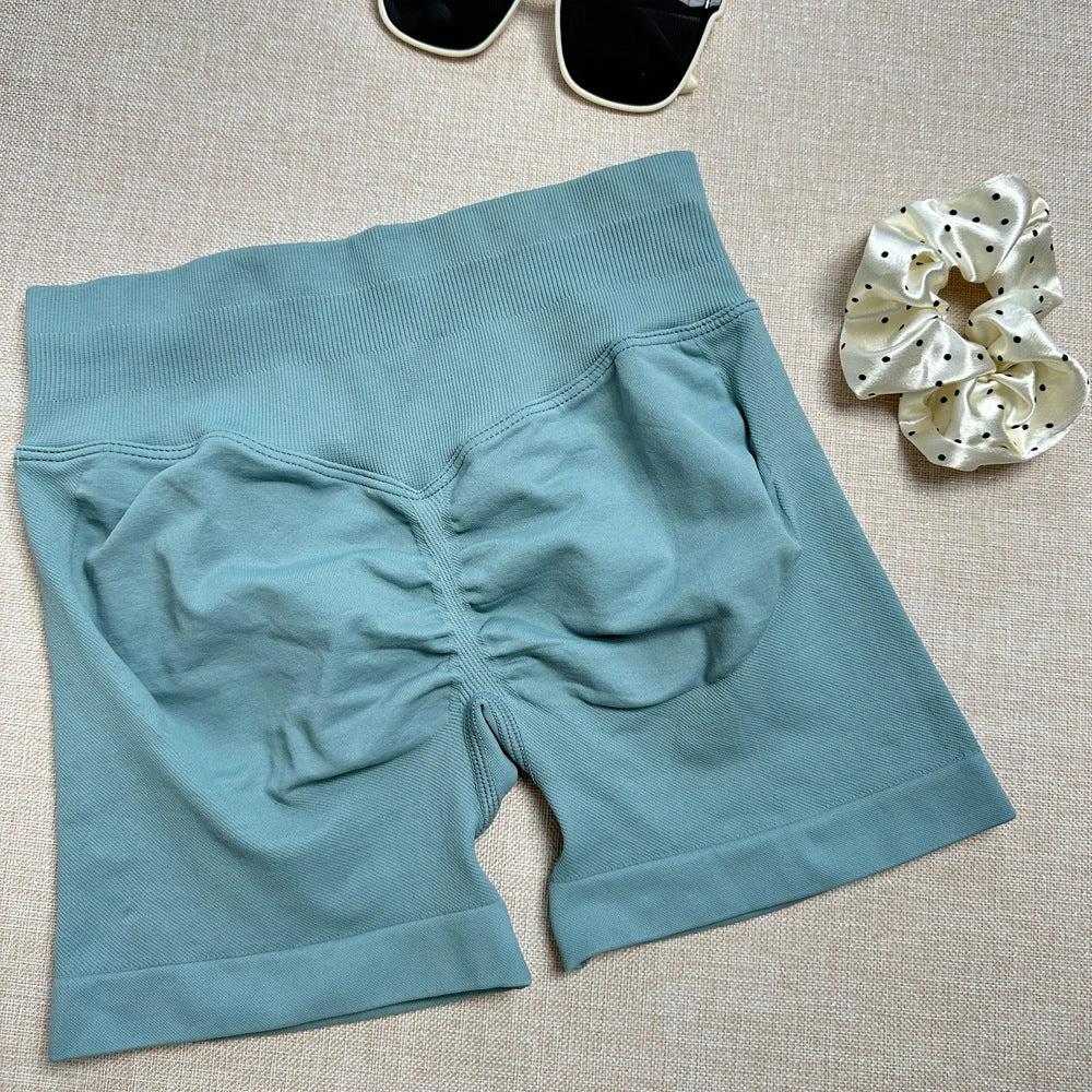 Women's Fashion Personality Fitness Yoga Shorts by GJG Denim