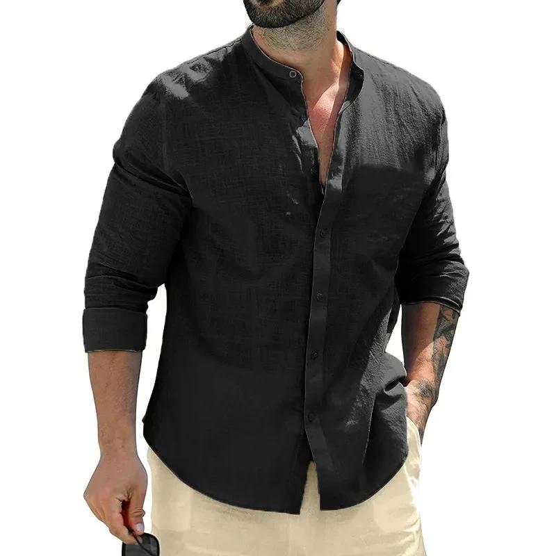 Men's Cotton Long Sleeve Shirts by GJG Denim