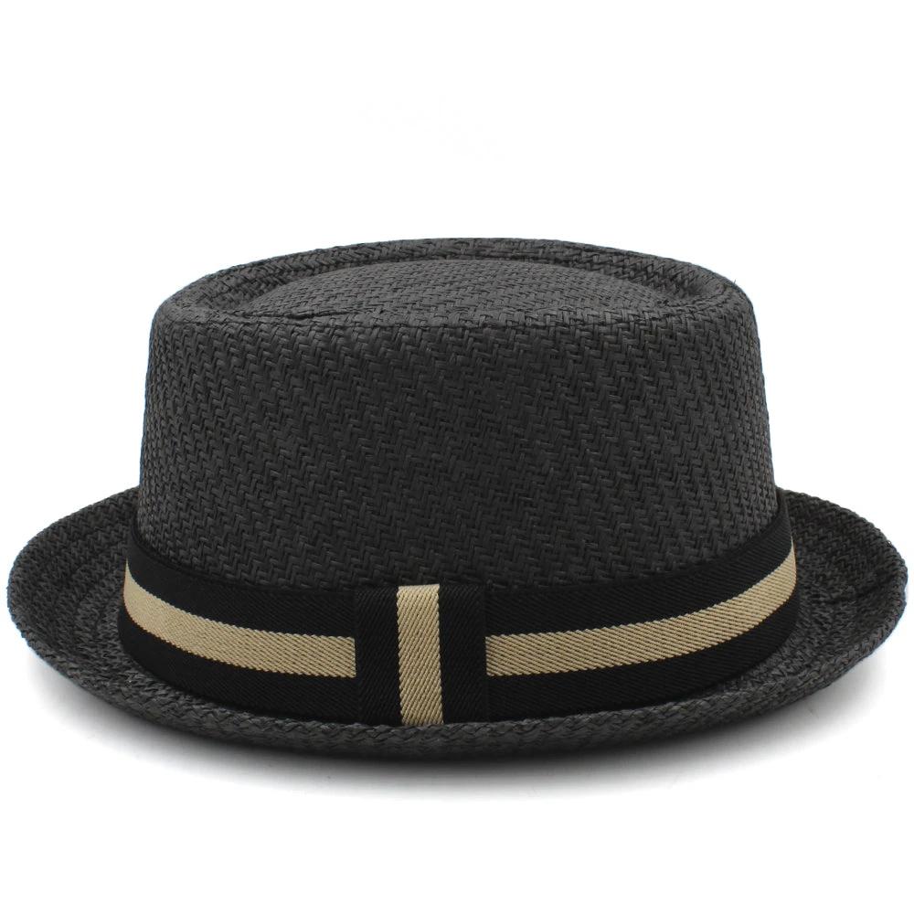 Retro Sun Shade Straw Hat For Men by GJG Denim