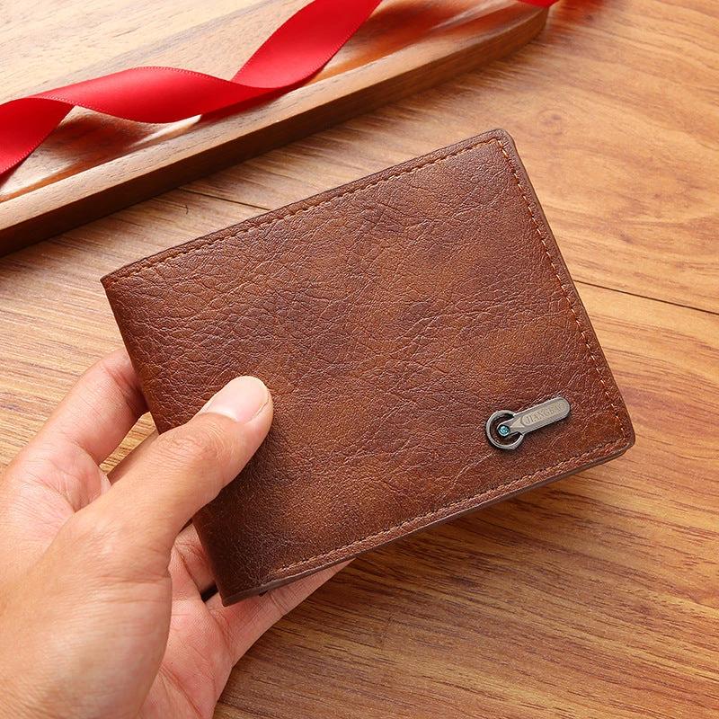 Men's Leather Wallet by GJG Denim