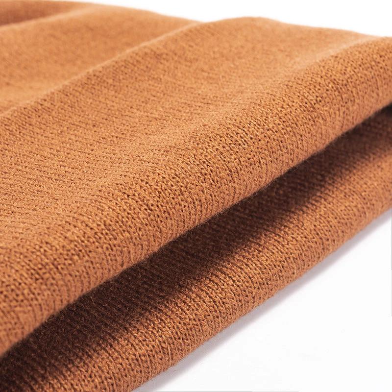 Men's Knitted Solid Color Beanie by GJG Denim