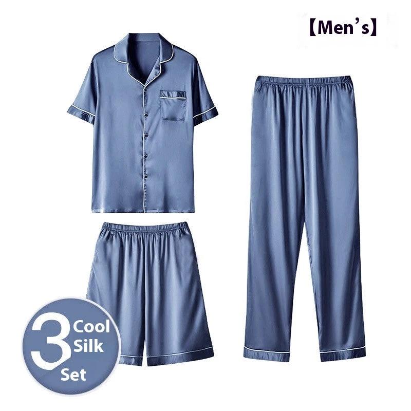 Men's Three-piece Pajamas Set by GJG Denim
