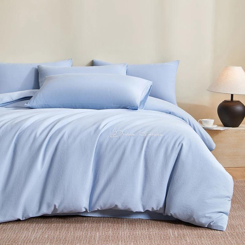 Four-piece Duvet Bedding Set by GJG Denim