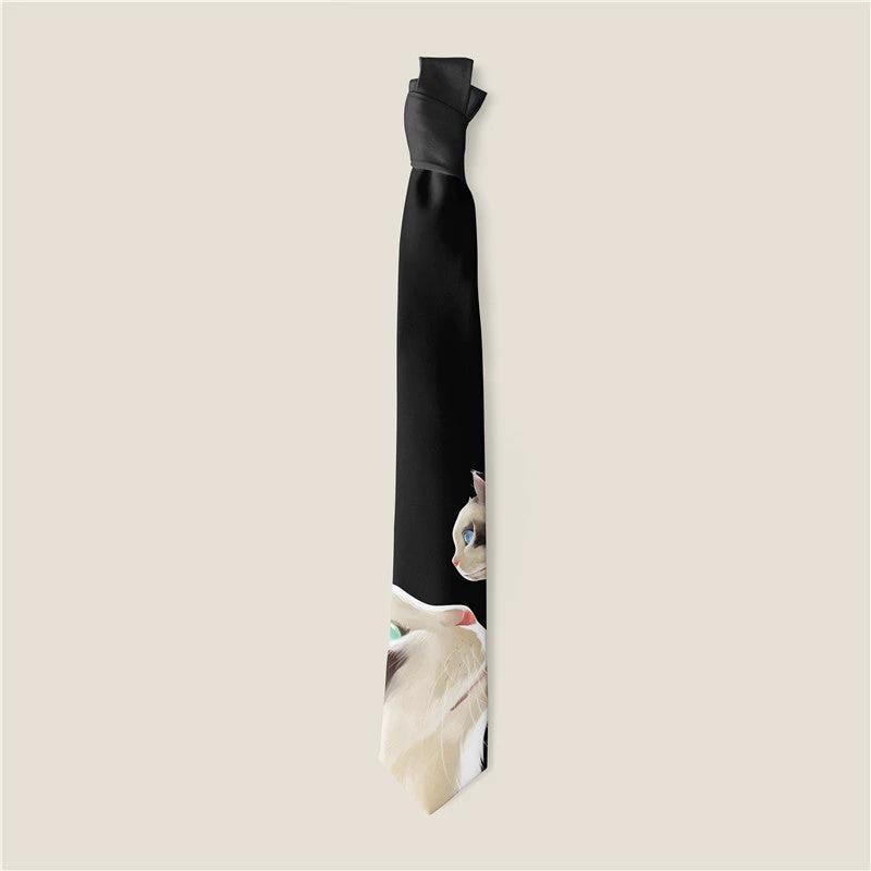 Men's Creative Print Tie by GJG Denim