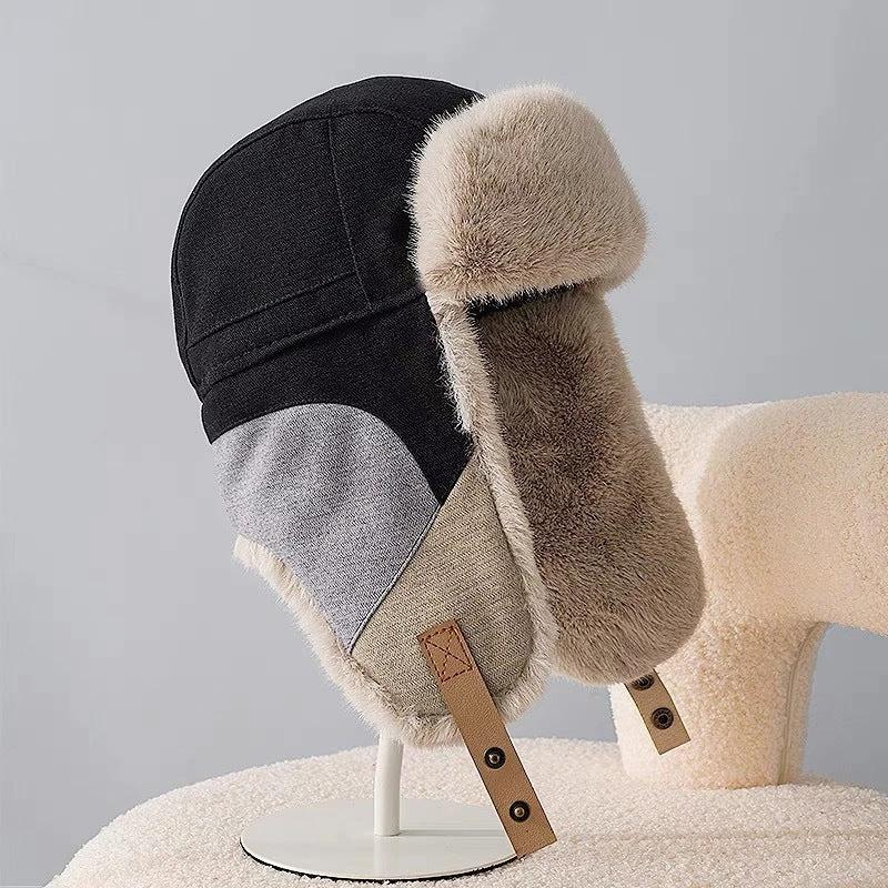 Men's Cold-proof Fleece-lined Warm Hat by GJG Denim