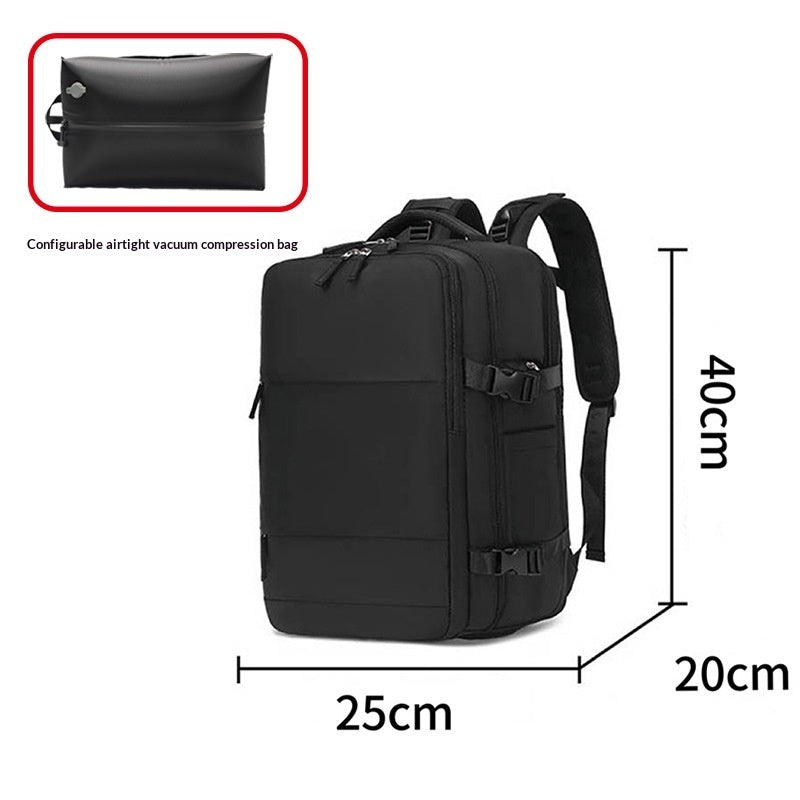 Men's Casual Travel Waterproof Laptop Backpack With Dry-Wet Separation by GJG Denim