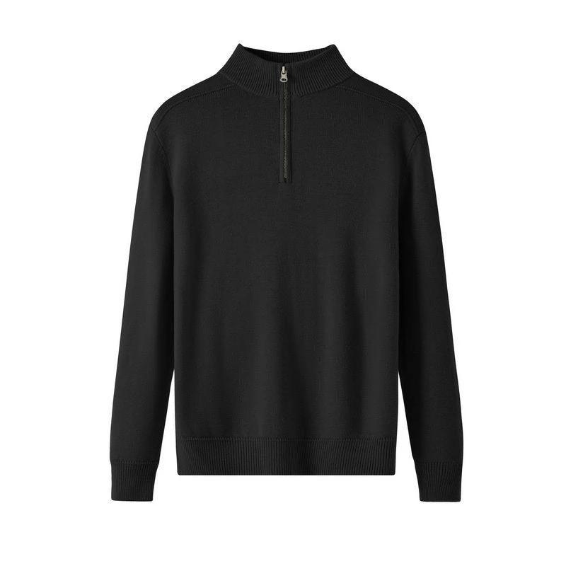 Men's Casual Thickened Wool Base Sweater by GJG Denim