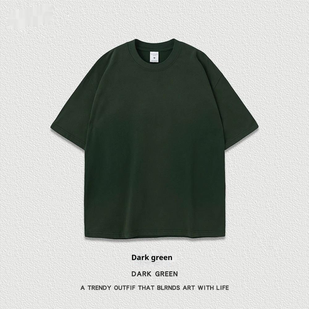 Retro Washed Short Sleeve Round Neck T-shirt by GJG Denim