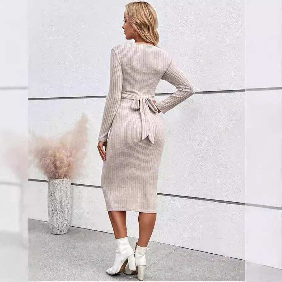 Long Sleeve Maternity Women Dress by GJG Denim