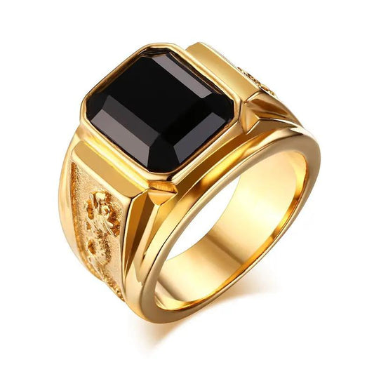 Trendy Fashion Vintage Men's Ring by GJG Denim