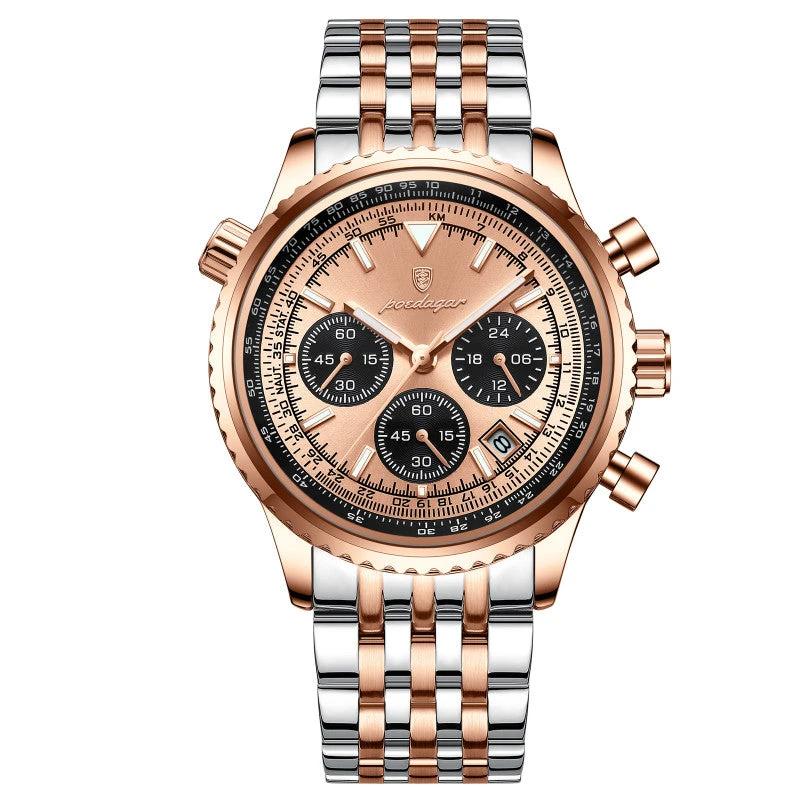 Automatic Mechanical Multi-function High-end Trendy Waterproof Watch For Men by GJG Denim