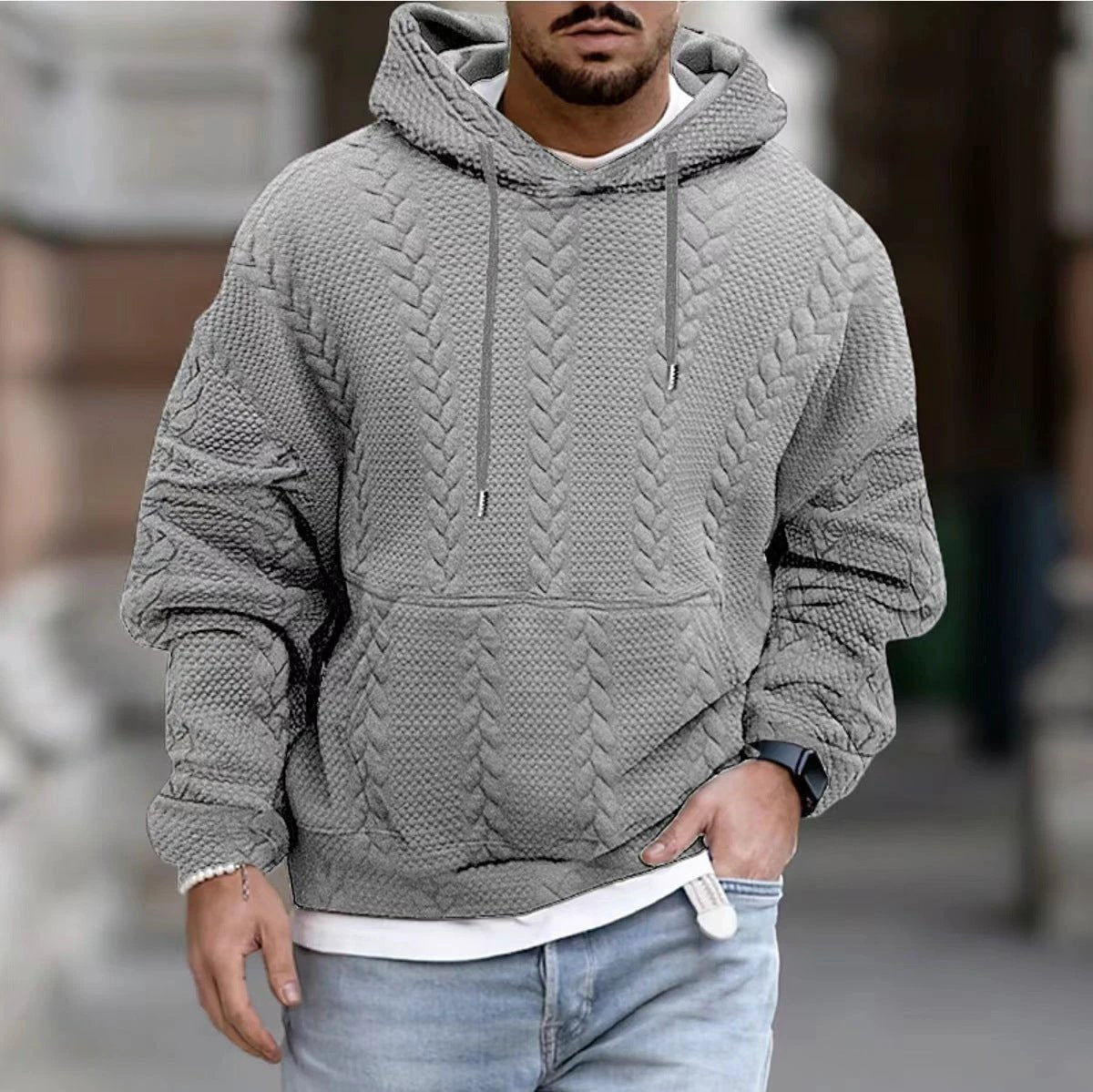 Men's Plus Size Casual Jacket by GJG Denim