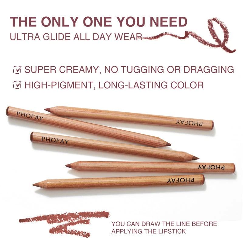 PHOFAY Nude Lipliner Kit by GJG Denim