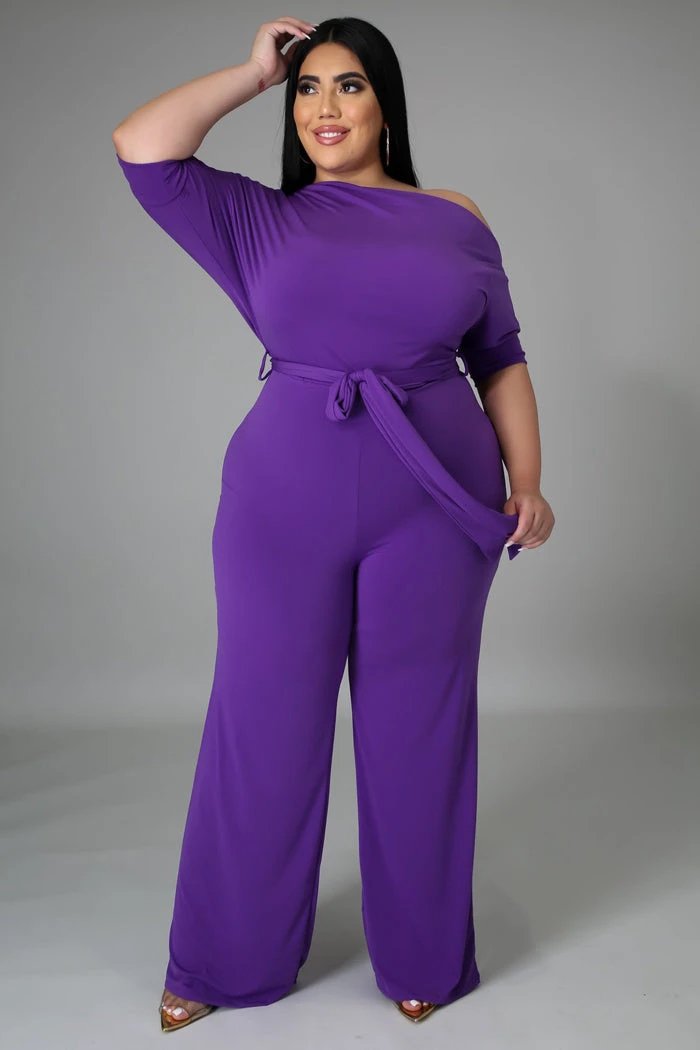 Women's Plus Size Jumpsuit Women's High Waist Jumpsuit by GJG Denim