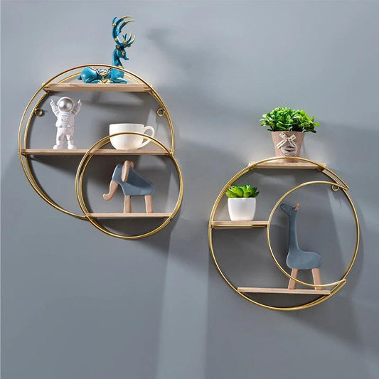 Wall Decor Storage Wall-mounted Shelving by GJG Denim