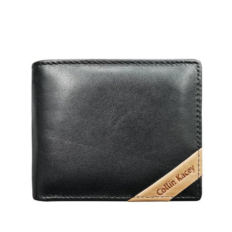 Men's Short Cowhide Wallet by GJG Denim