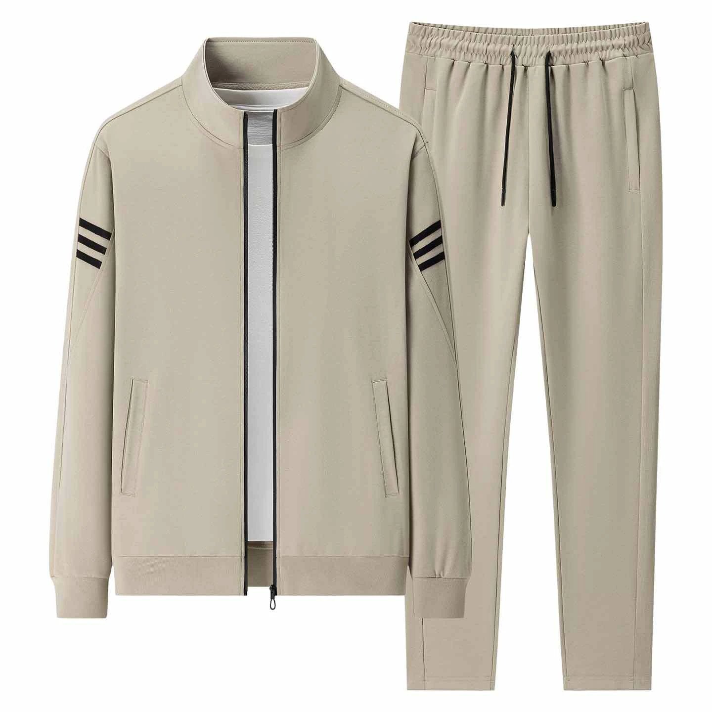 Casual Jacket And Pants Set For Men by GJG Denim